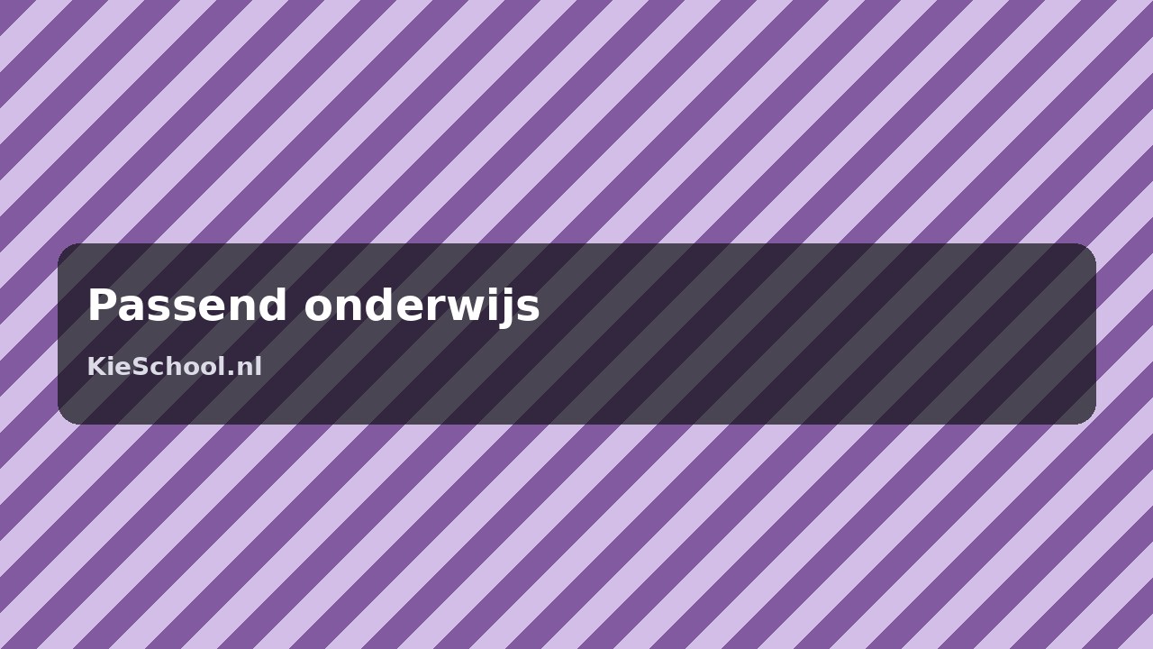 Passend Onderwijs: Understanding Support for Children Who Need Extra Help