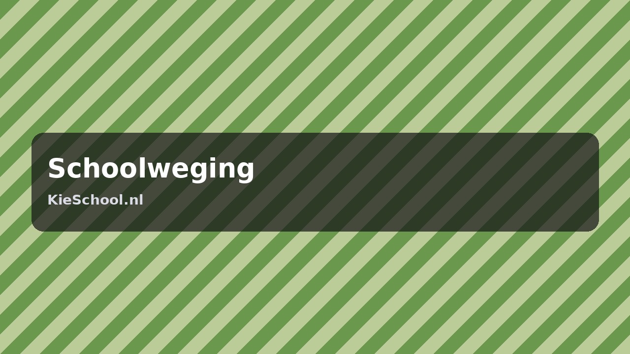 Wat schoolweging betekent — en waarom ouders dit moeten weten